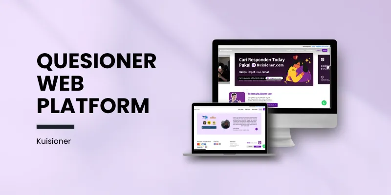 Screenshot proyek Web Kuisioner
