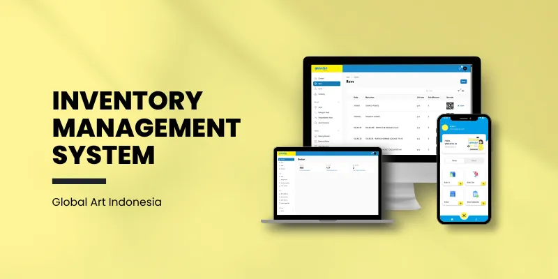Screenshot proyek Inventory Management System